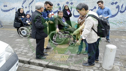 برگزاری کارگاه آموزشی تخصصی مناسب سازی معابر محیط شهری معلولین 